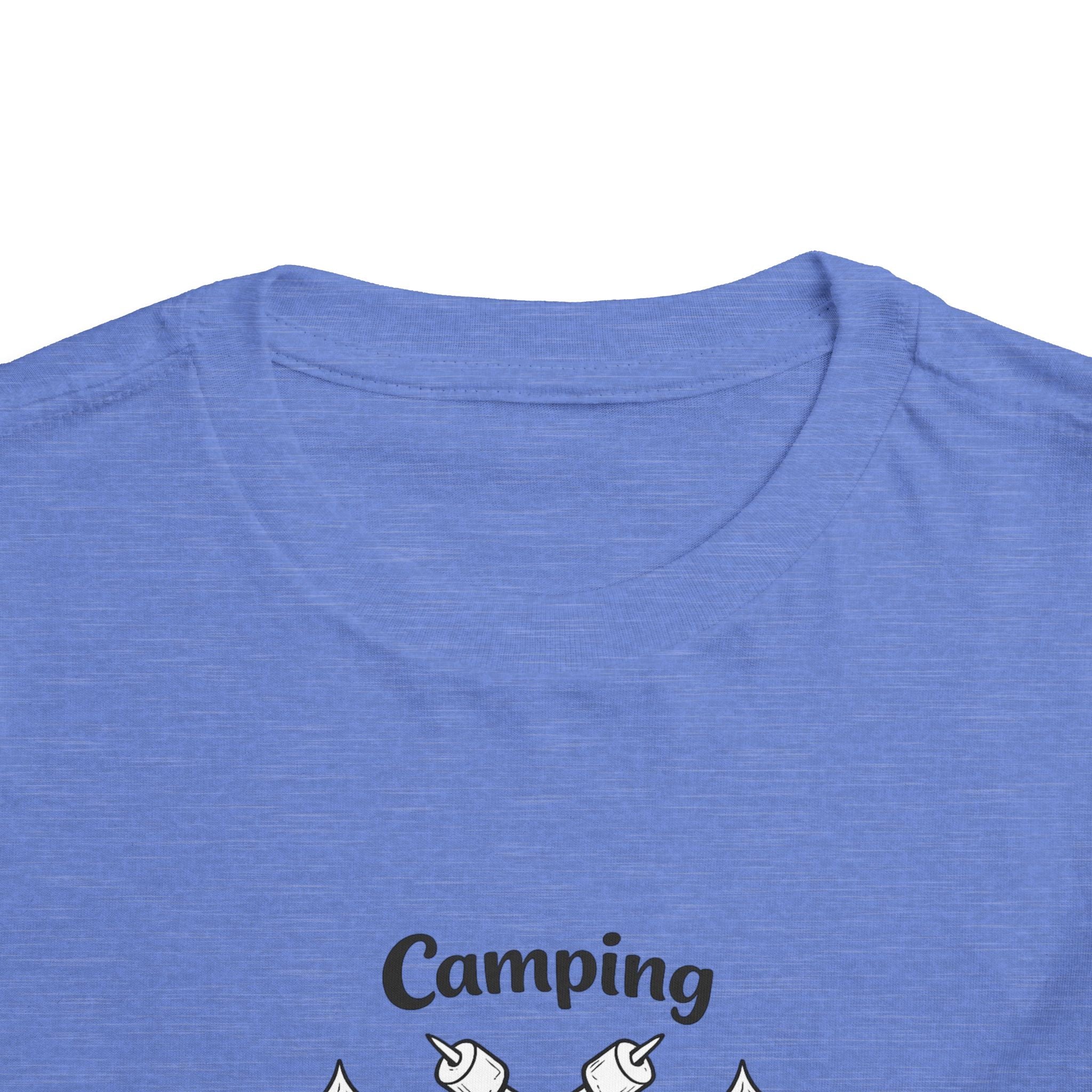 Camping Crew Toddler Tee | Kids Outdoor Camping Shirt, Kayak Fishing Bonfire Design