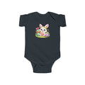 Easter Bunny Infant Bodysuit — Cute Pastel Bunny & Easter Eggs