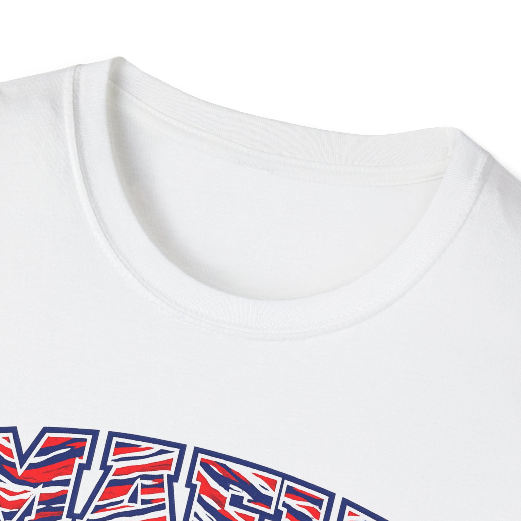 Mama Mafia Graphic Tee —  Red White Blue 'Mafia Mama' Street-Style T-Shirt