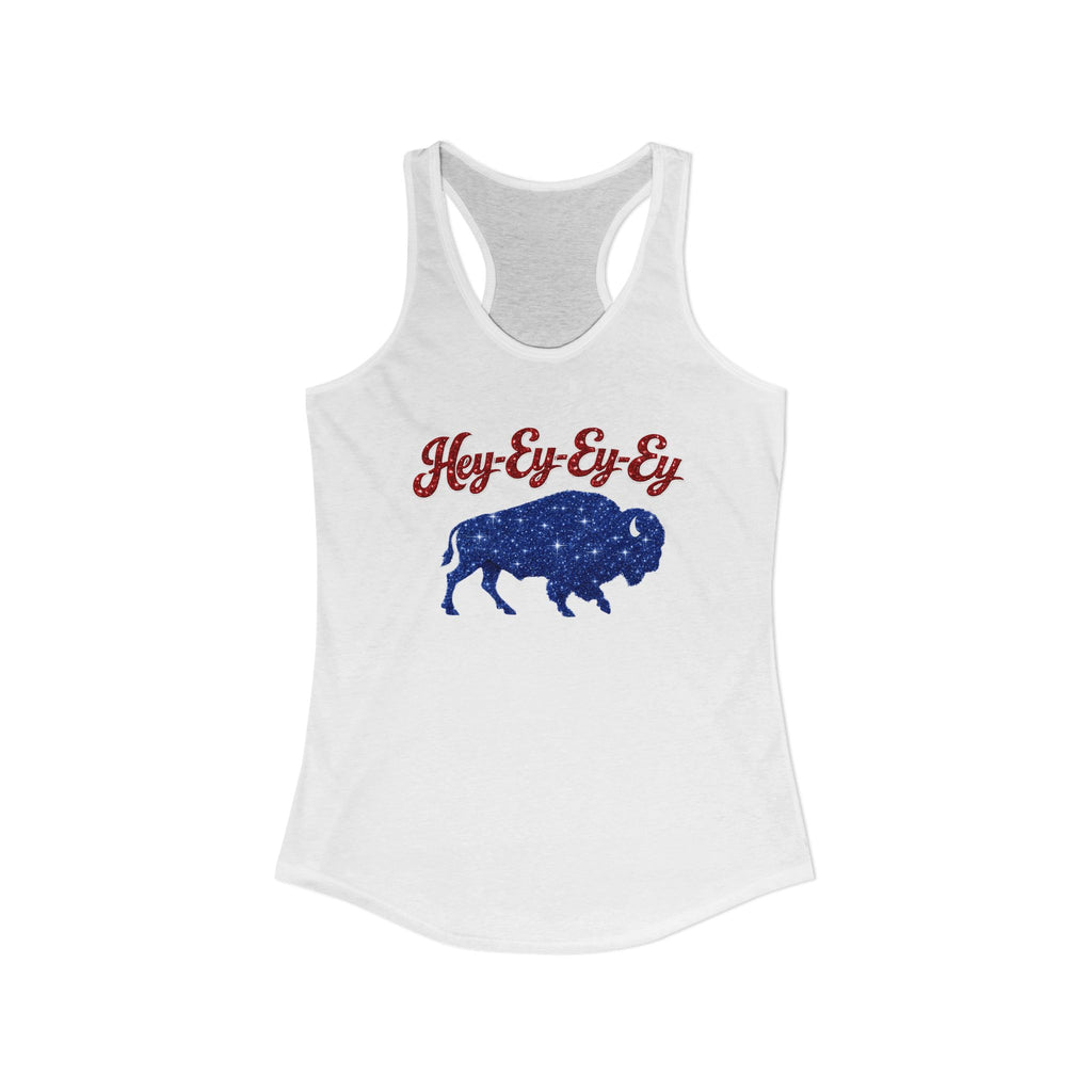 Women's Buffalo Hey-Ey-Ey-Ey Racerback Tank
