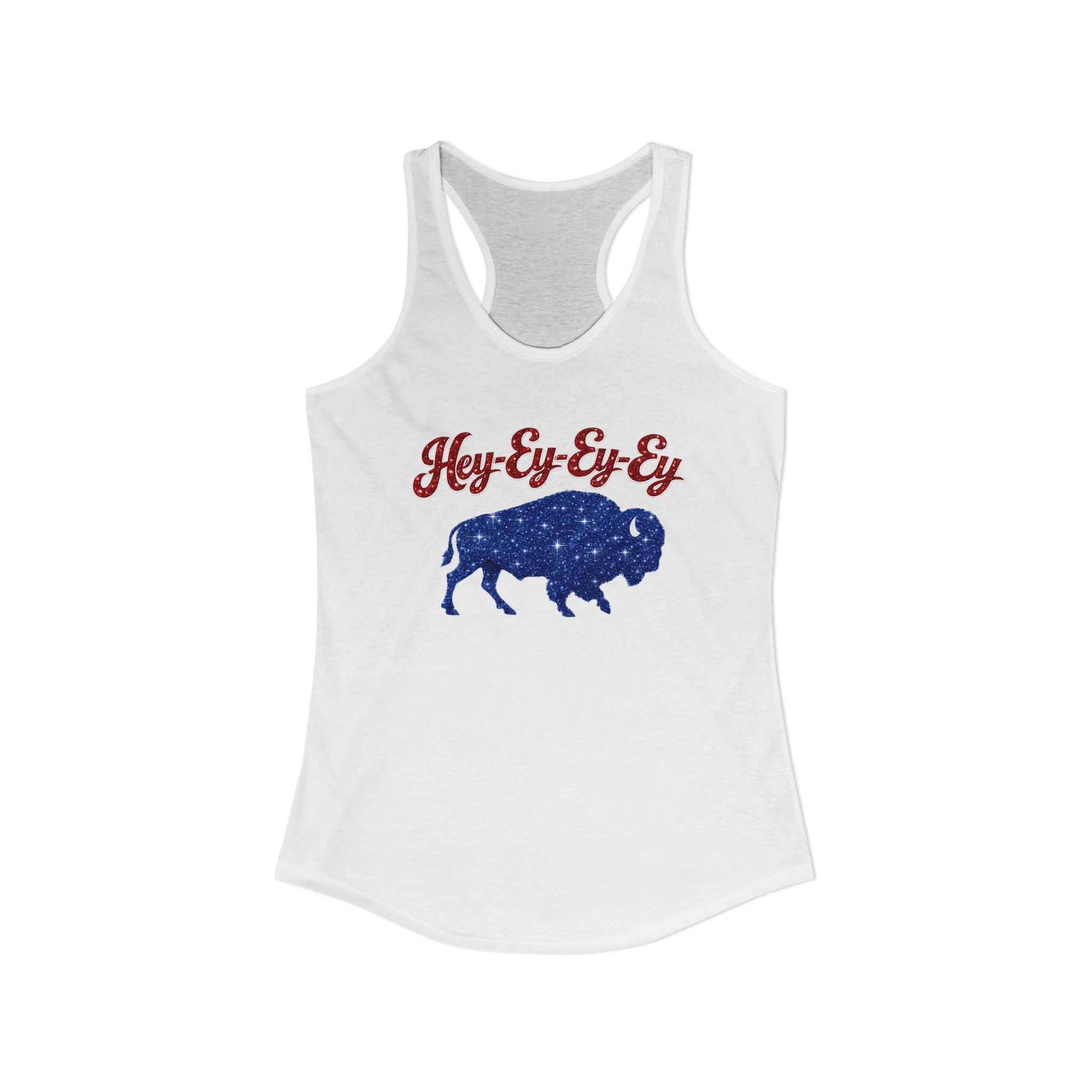 Women's Buffalo Hey-Ey-Ey-Ey Racerback Tank