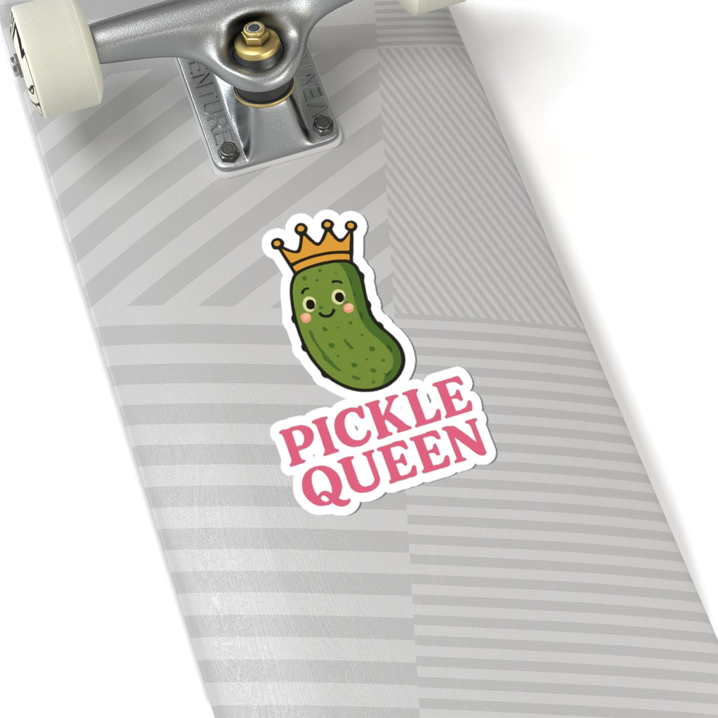 Pickle Queen sticker | Kiss-cut vinyl sticker