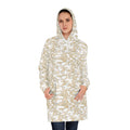 Beige Camo Hoodie Dress | All-Over Print Hooded Dress