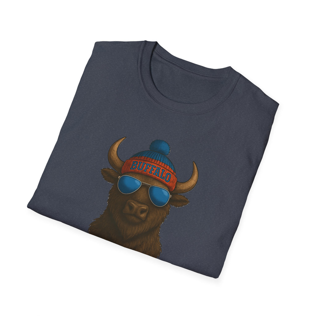 Buffalo with Beanie and Sunglasses T-Shirt