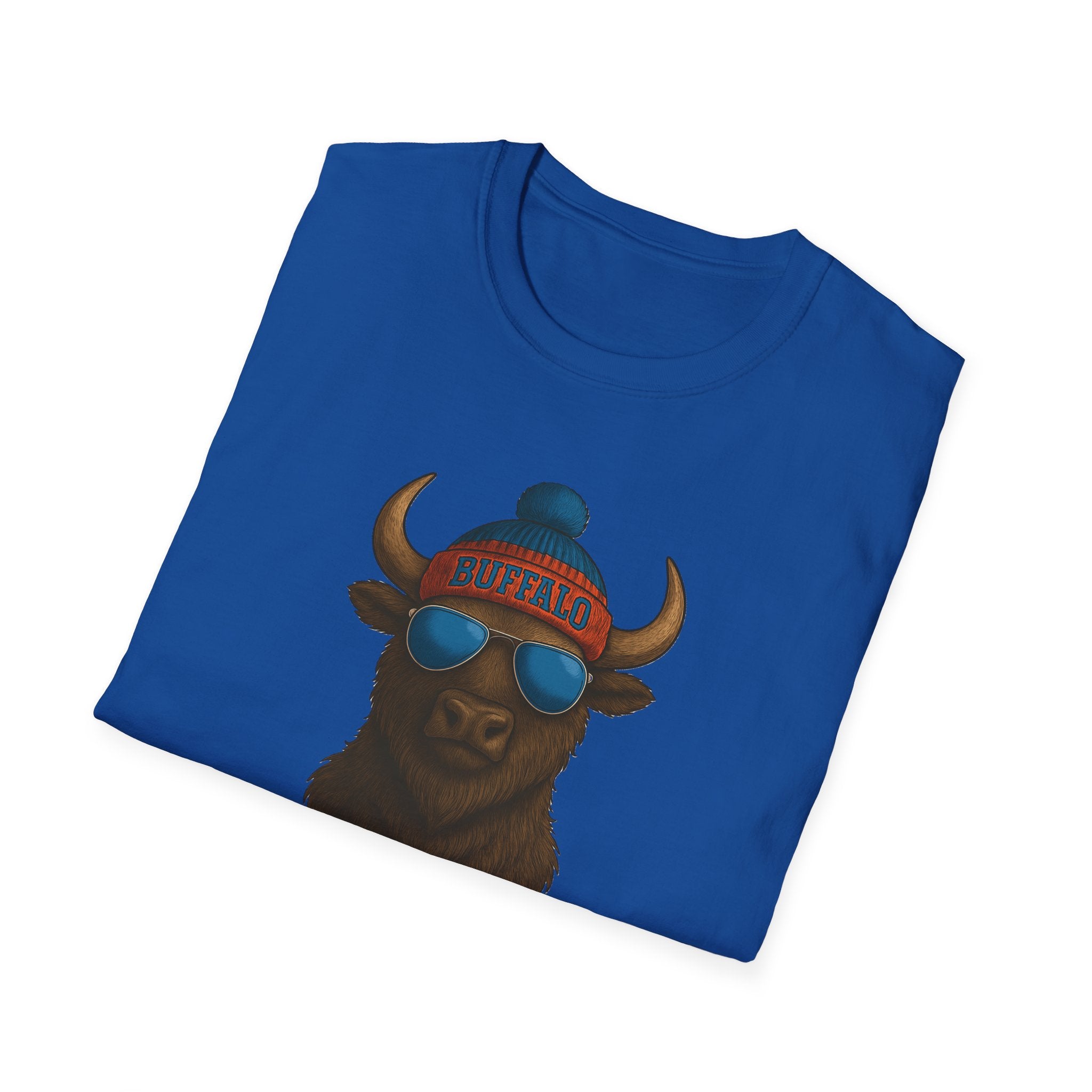 Buffalo with Beanie and Sunglasses T-Shirt