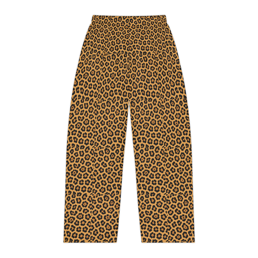 Leopard Print Women's Pajama Pants | Animal Print Lounge Sleepwear