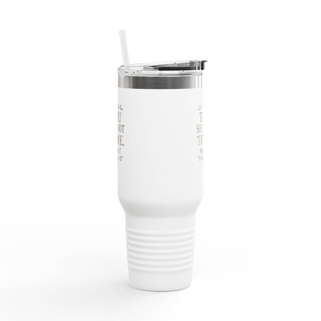 Thou Shall Not Try Me 40oz Insulated Travel Mug