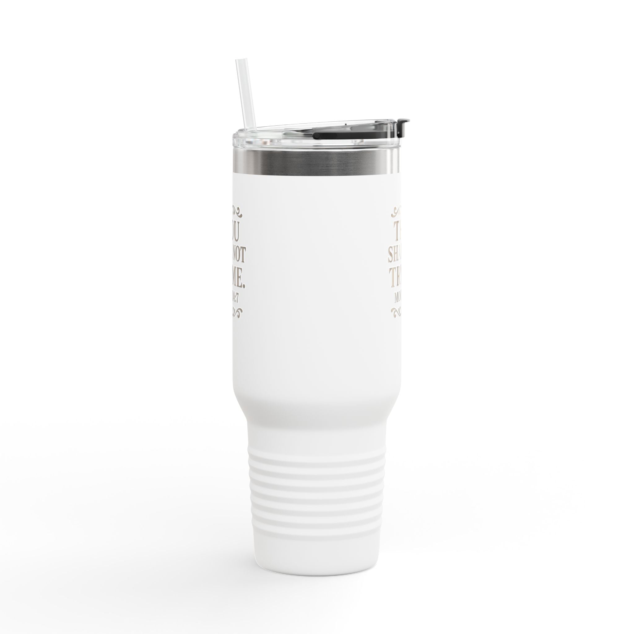 Thou Shall Not Try Me 40oz Insulated Travel Mug