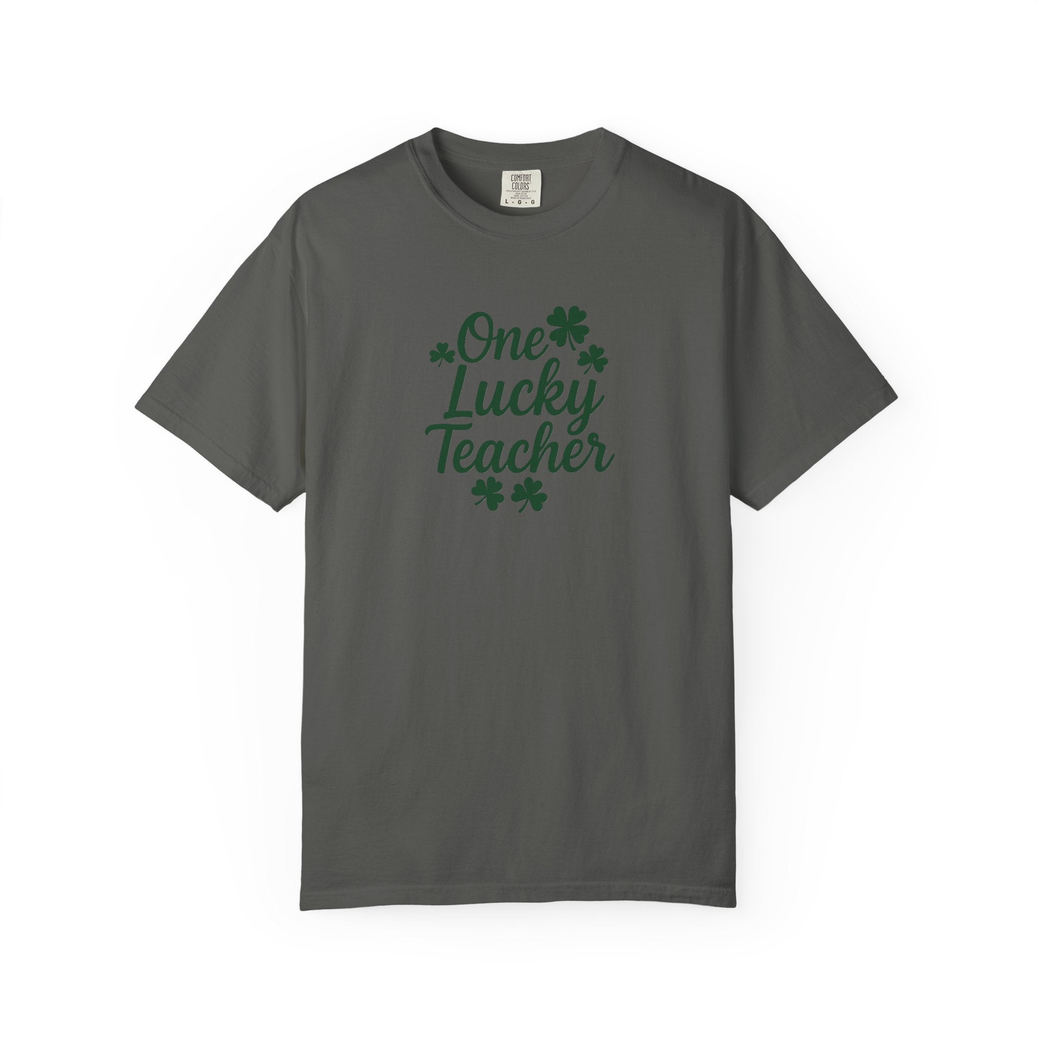 One Lucky Teacher T-shirt | St. Patrick's Day Shamrock Teacher Tee