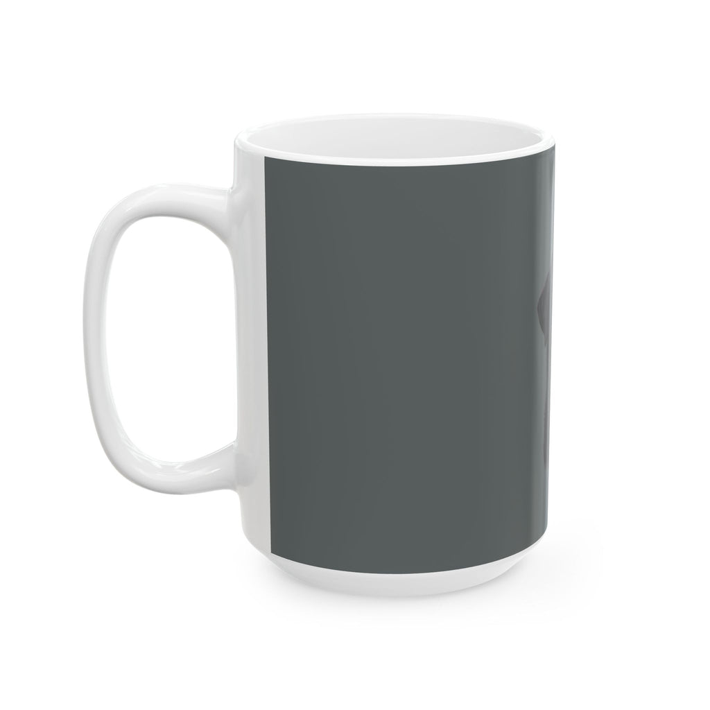 Black Labrador Portrait Mug | Dog Face Coffee Mug, Pet Lover Ceramic Mug