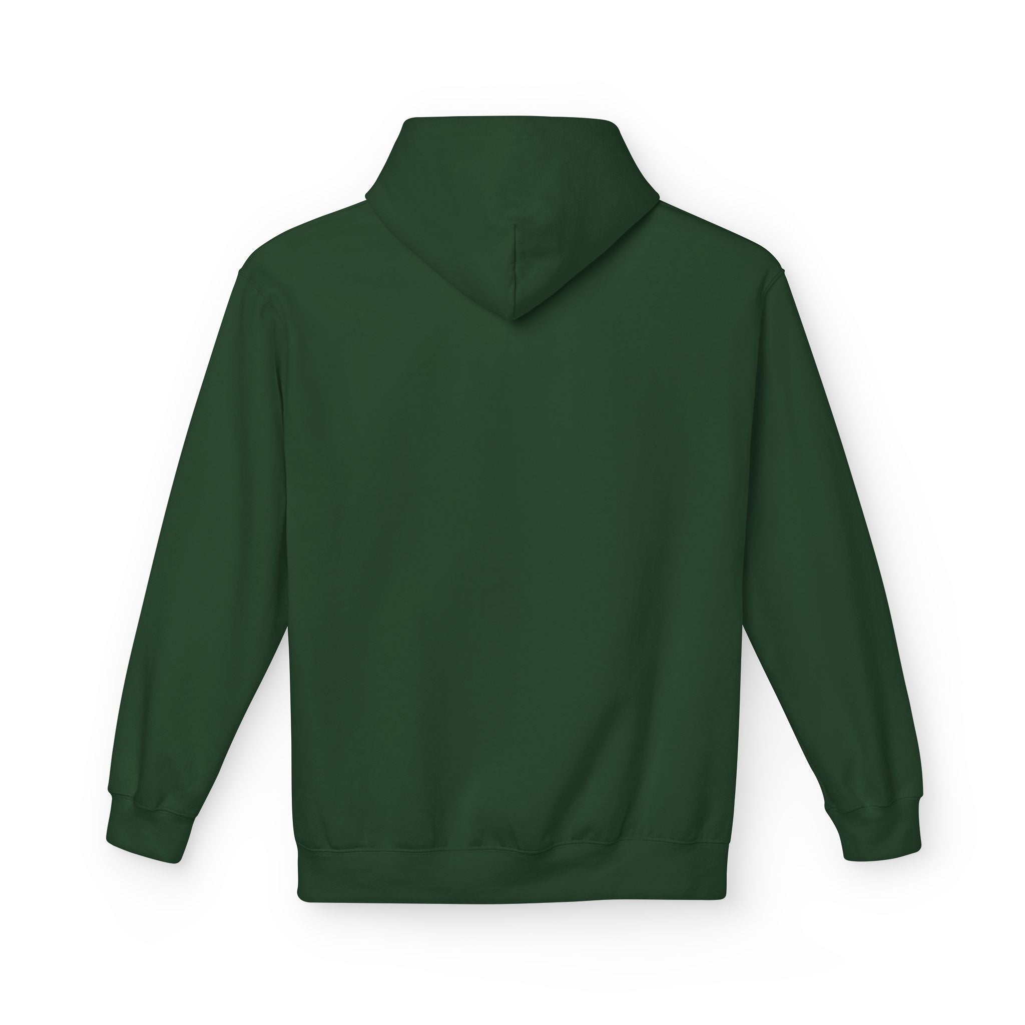 Sitting Labrador Dog Hoodie | Minimal Small Dog Silhouette, White Pullover