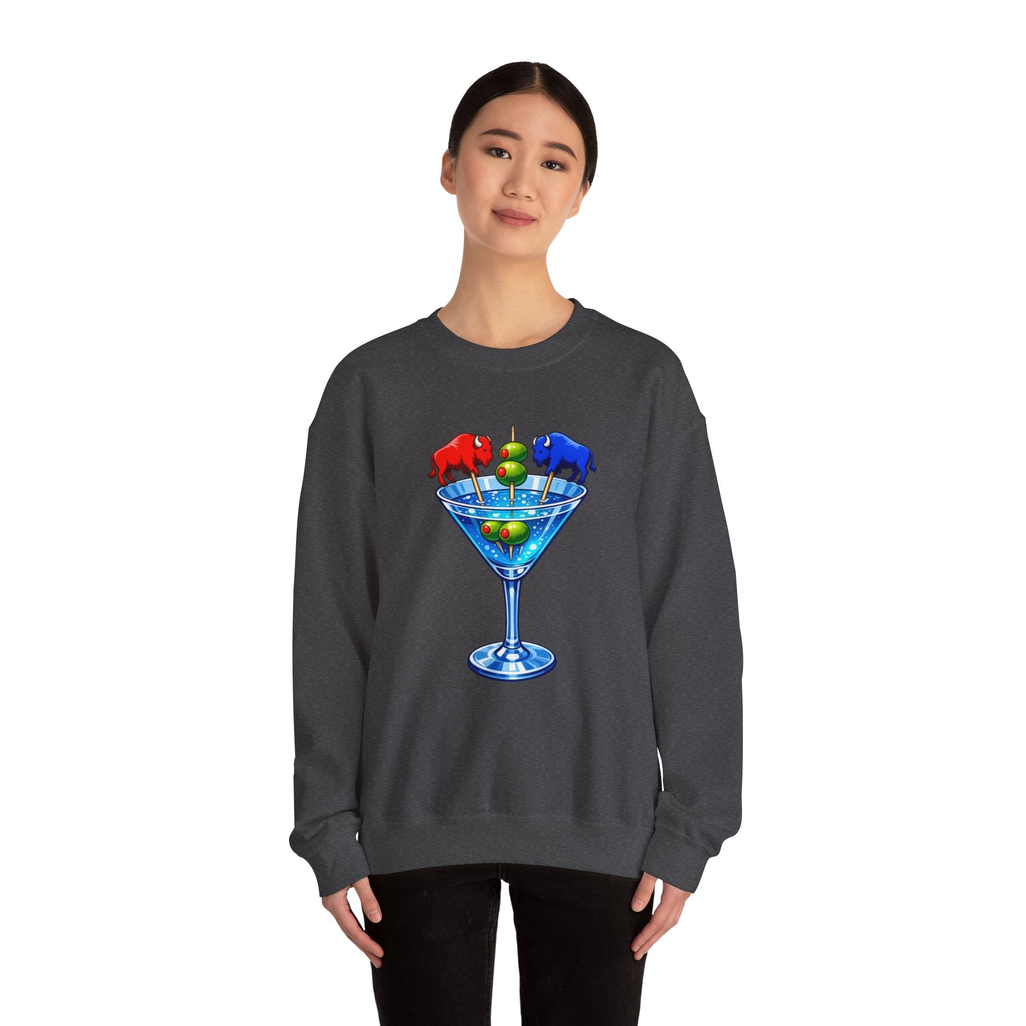Cheers Buffalo Unisex Heavy Blend™ Crewneck Sweatshirt