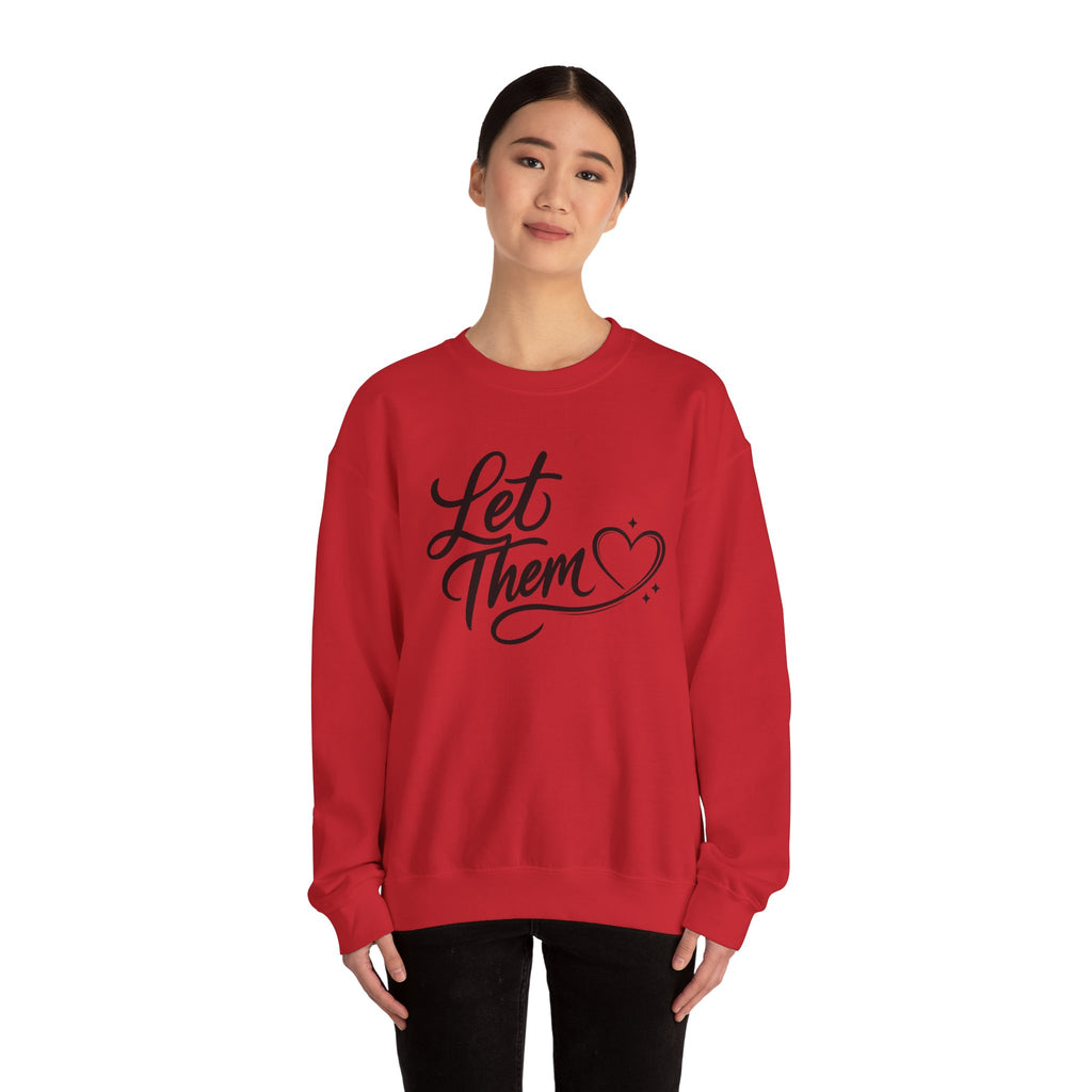 Let Them Unisex Heavy Blend™ Crewneck Sweatshirt