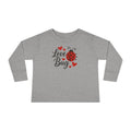 Love Bug Valentine's Toddler Long Sleeve Tee