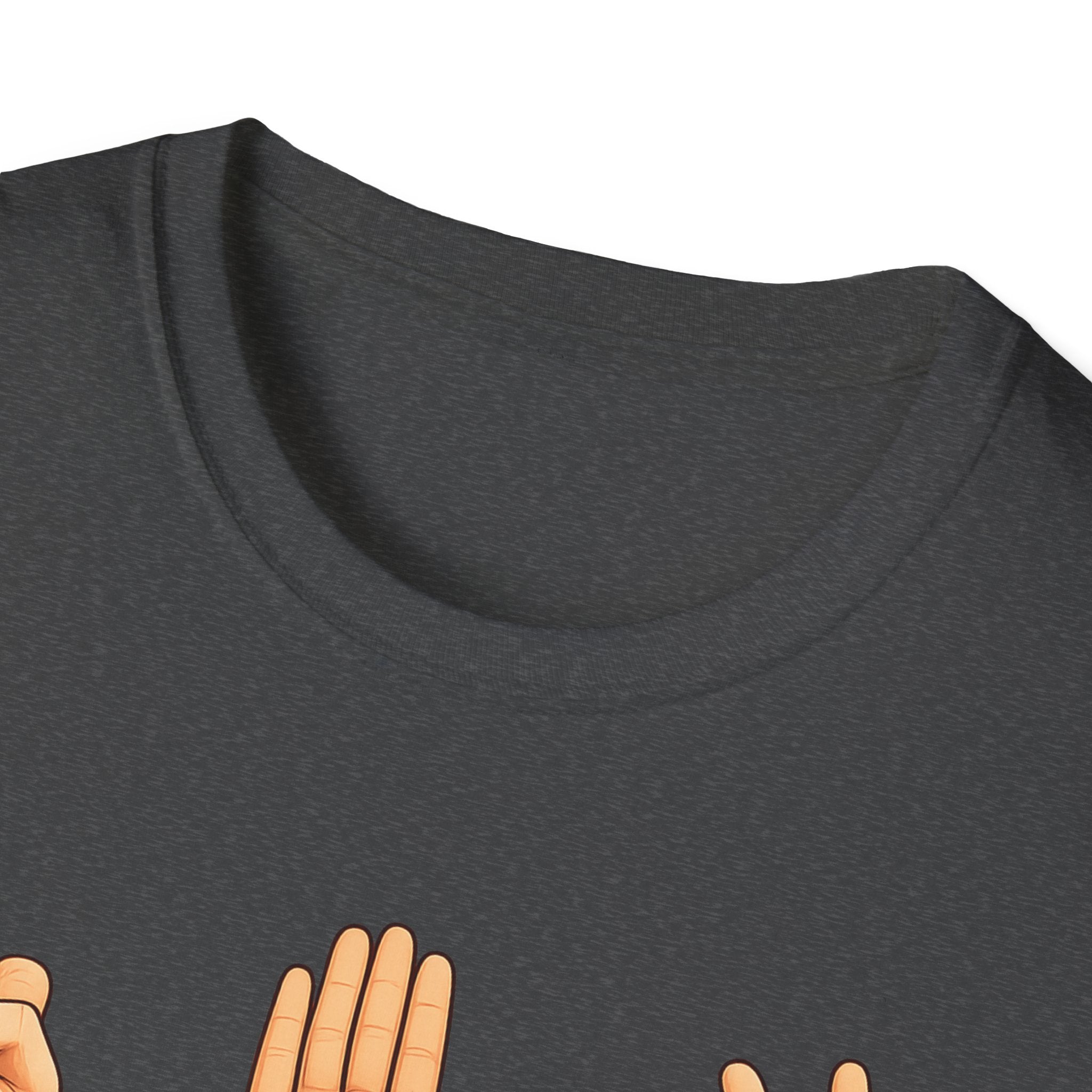Rock Paper Scissors T-Shirt | Hand Emoji Design, Casual Tee