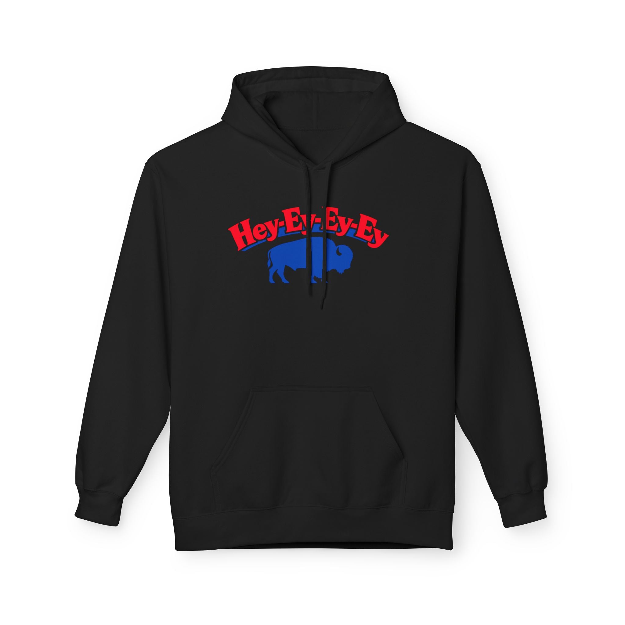 Hey-Ey-Ey Buffalo hoodie | Retro buffalo graphic