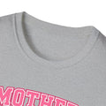 Motherhood Life T-Shirt — Pink Heart Graphic Mom Tee