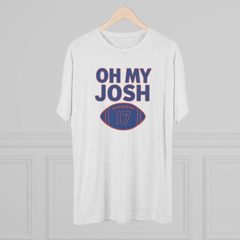 Oh My Josh football tee