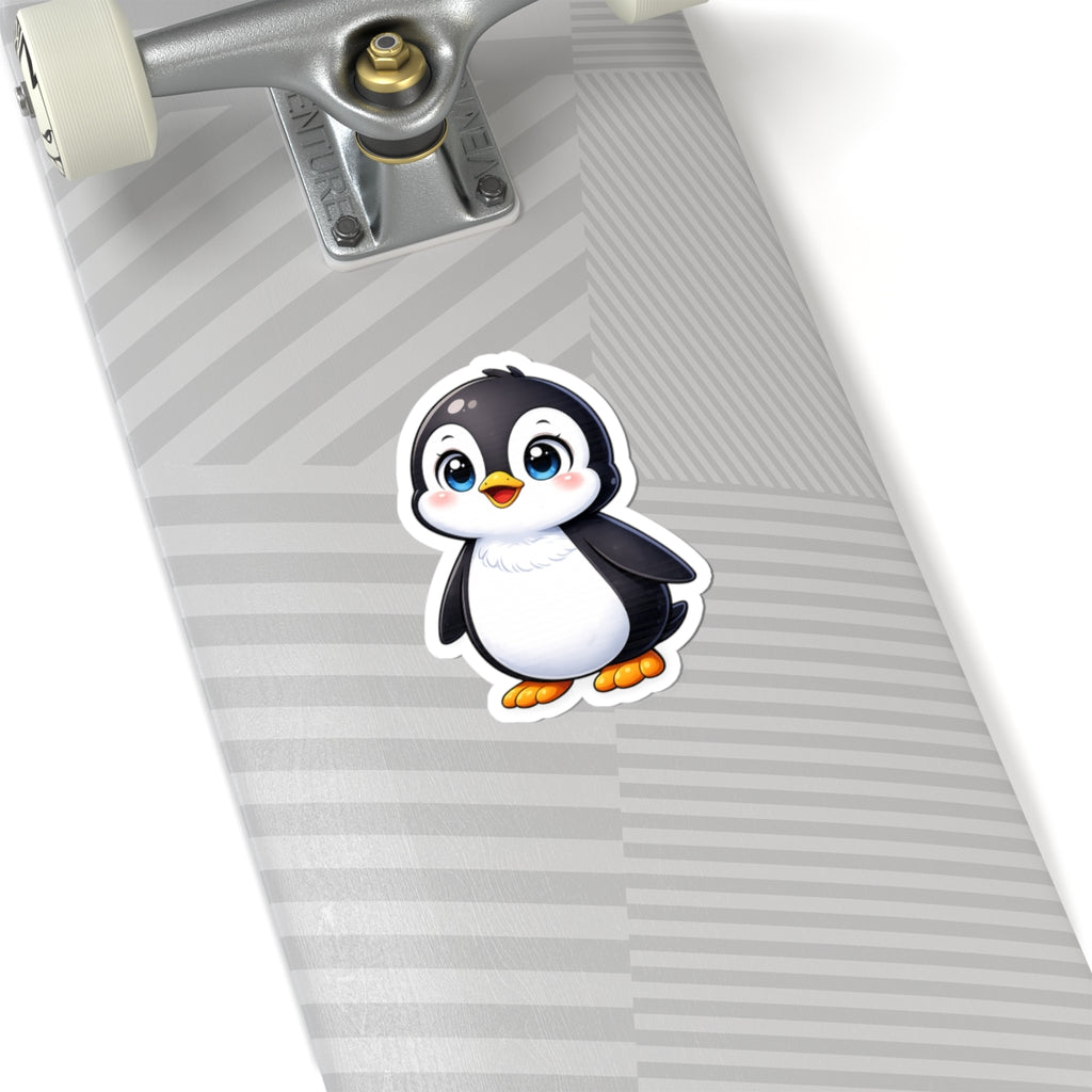 Cute Cartoon Penguin Kiss-Cut Stickers | Waterproof Vinyl Sticker