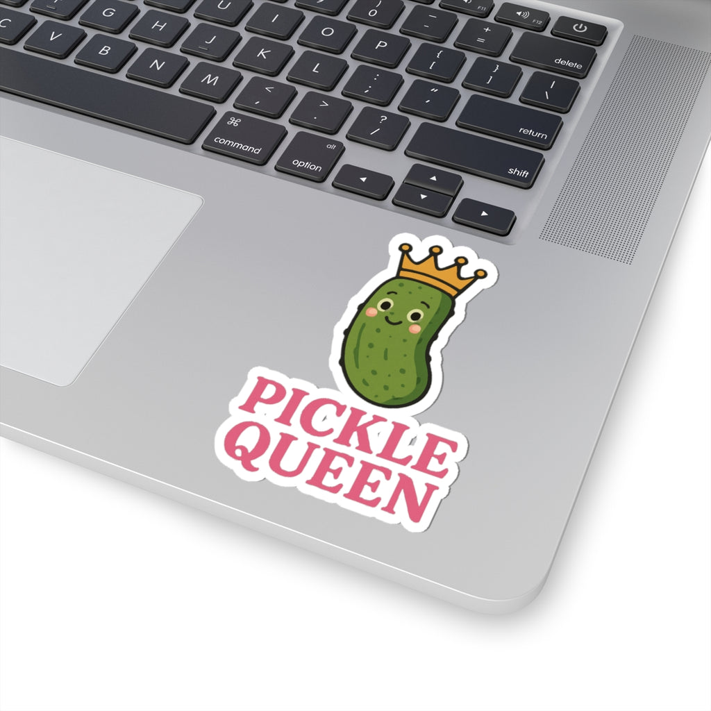 Pickle Queen sticker | Kiss-cut vinyl sticker