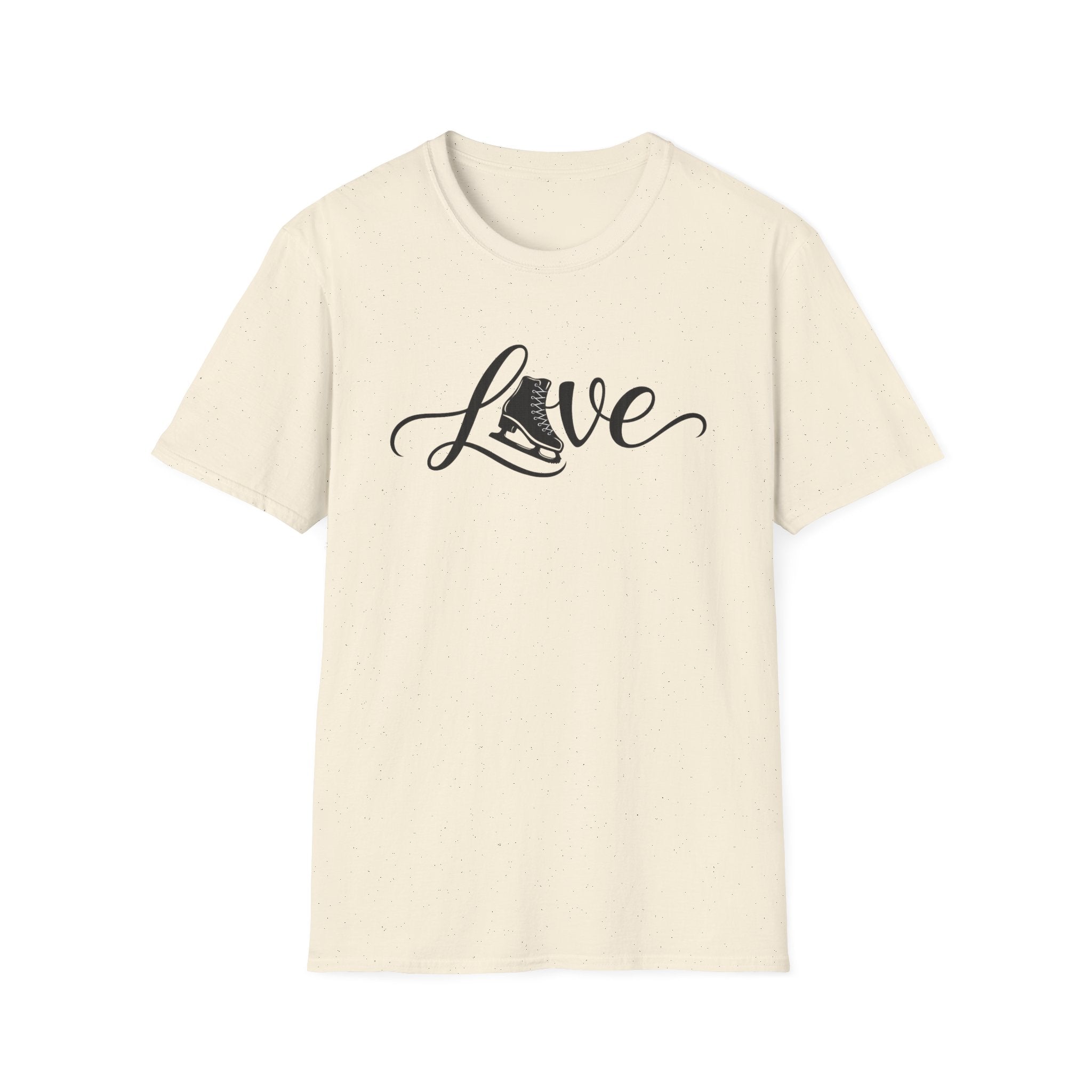 Love figure skating Unisex Softstyle T-Shirt