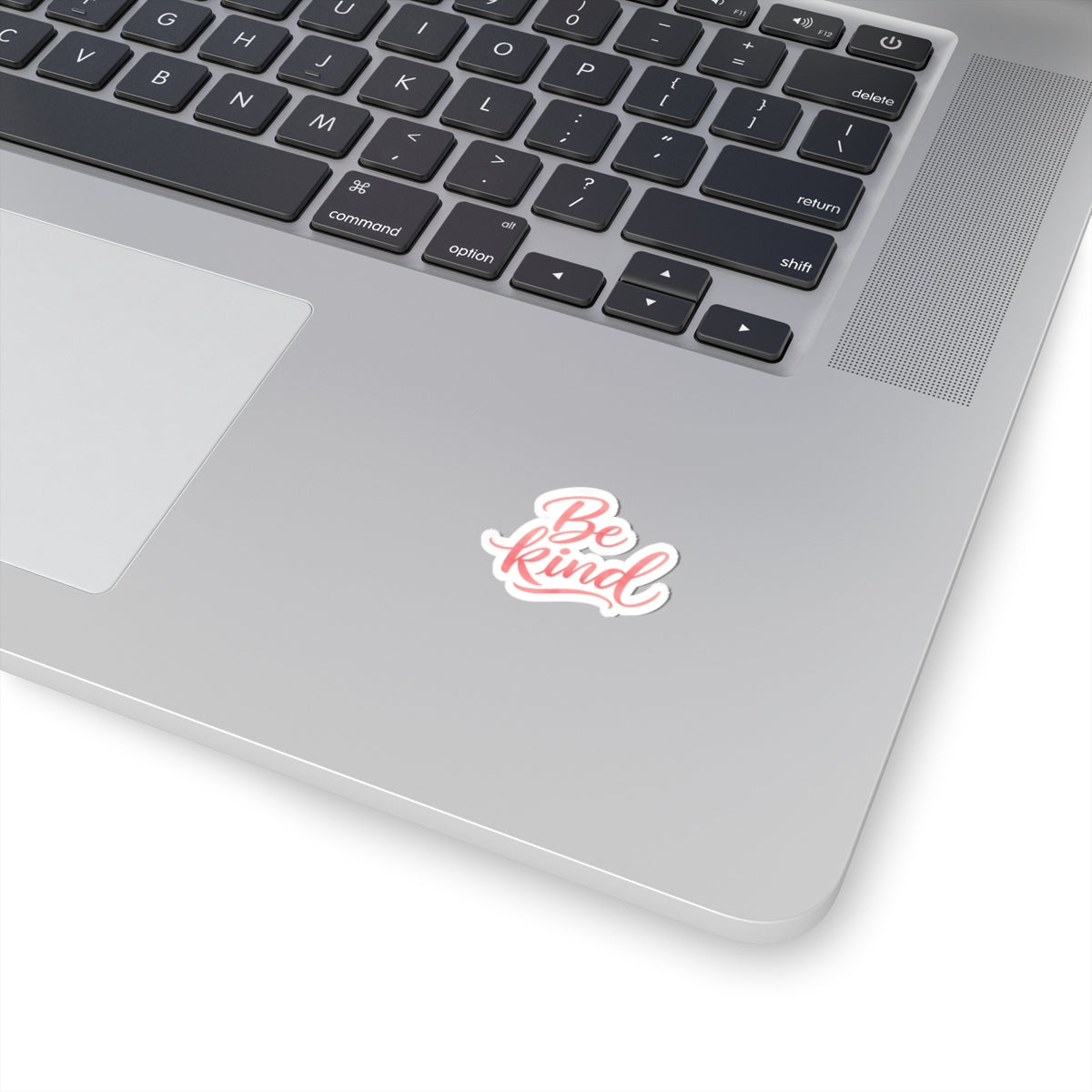 Be Kind script lettering Sticker | Kiss-Cut motivational decal