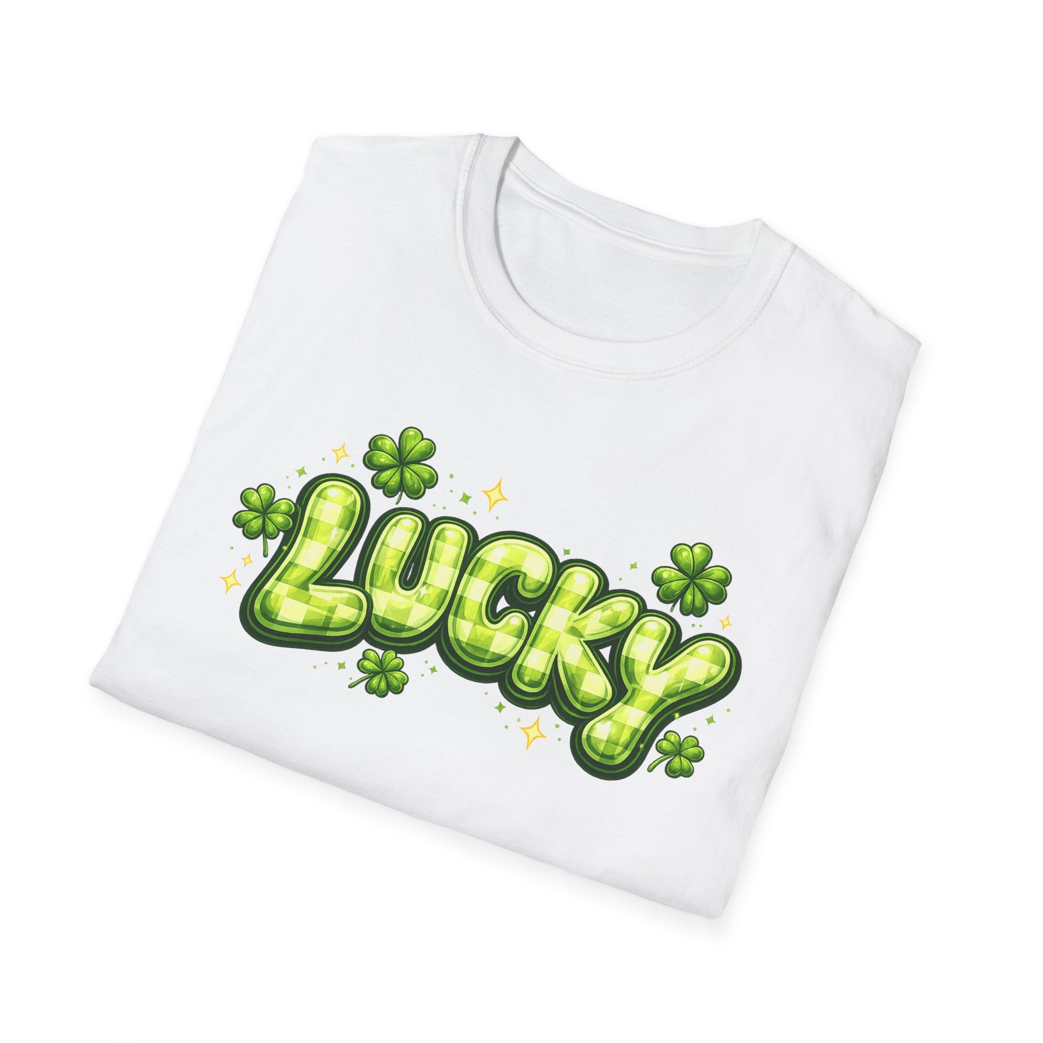Lucky Shamrock T-Shirt — St. Patrick's Day Green Graphic Tee