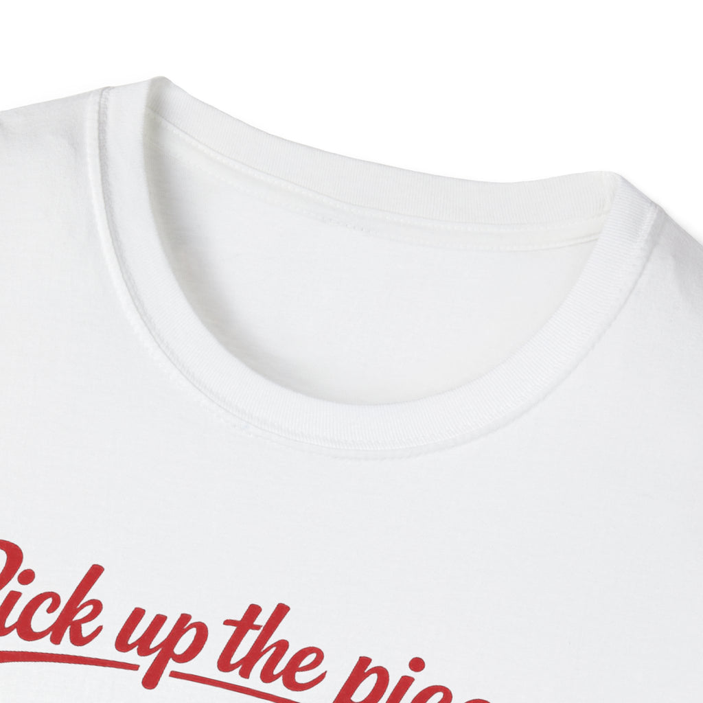 Buffalo Puzzle Piece design T-Shirt | Pick up the pieces, we put it back together again