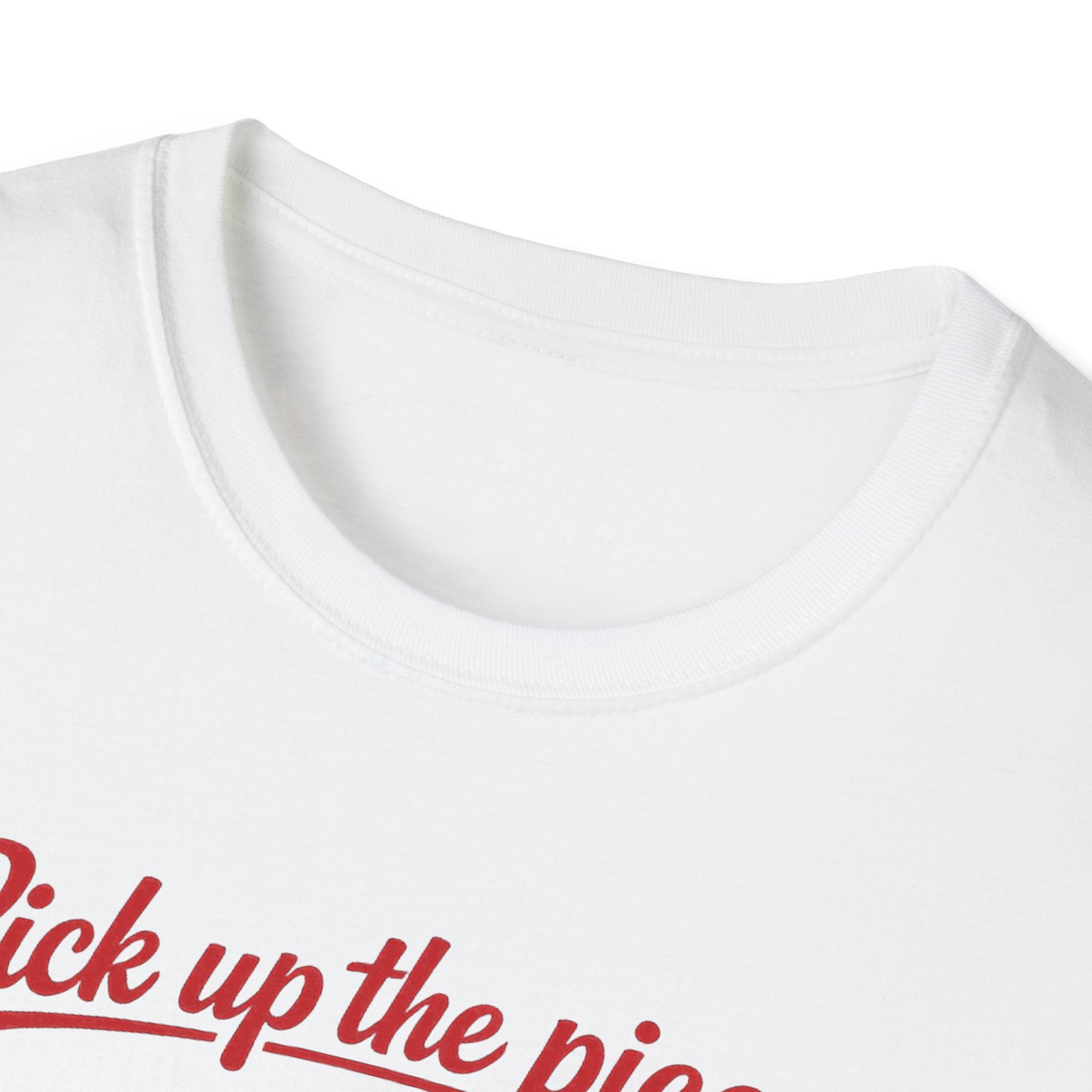 Buffalo Puzzle Piece design T-Shirt | Pick up the pieces, we put it back together again