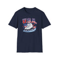 U.S.A. figure skating Unisex Softstyle T-Shirt