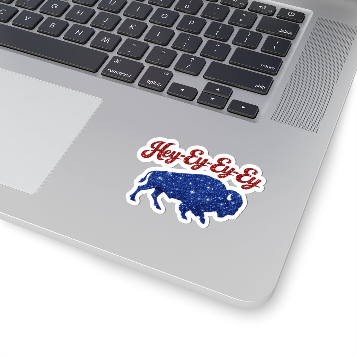 Hey-Ey-Ey-Ey Buffalo sticker | Kiss-Cut Sticker, Americana starry bison