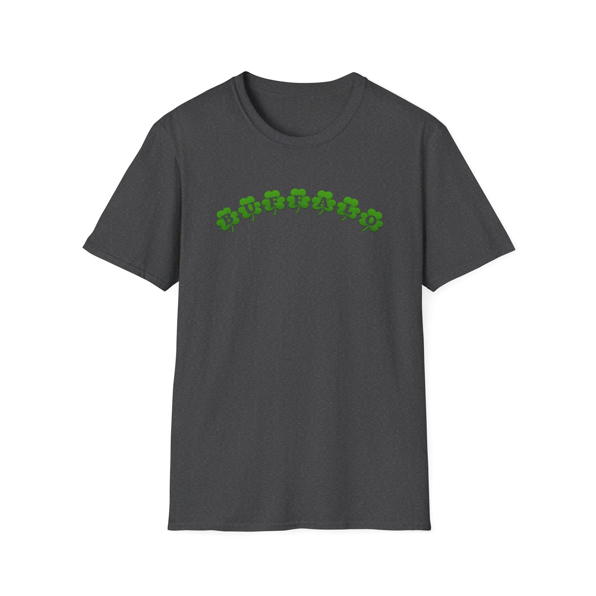 Buffalo Clover T-Shirt — St. Patrick's Day Shamrock Graphic Tee