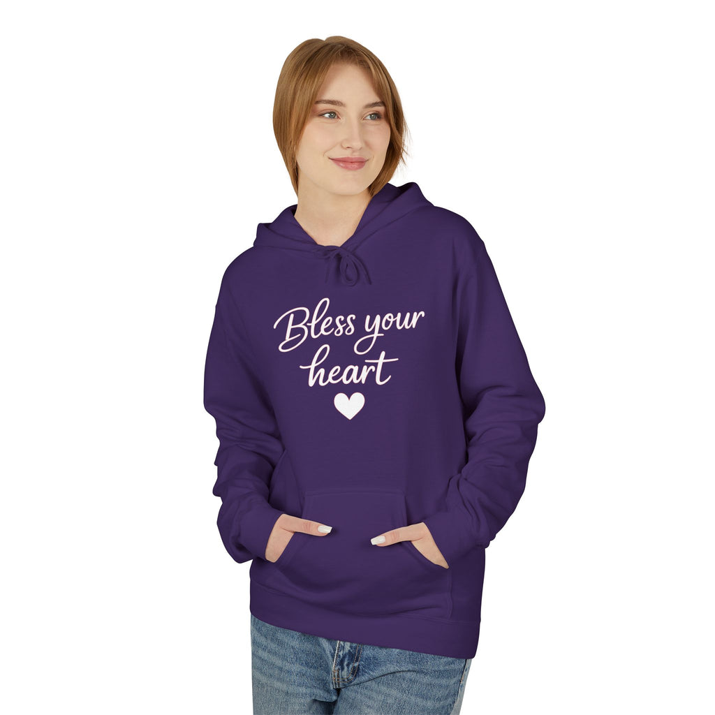 Bless Your Heart Hoodie | Script Heart Design