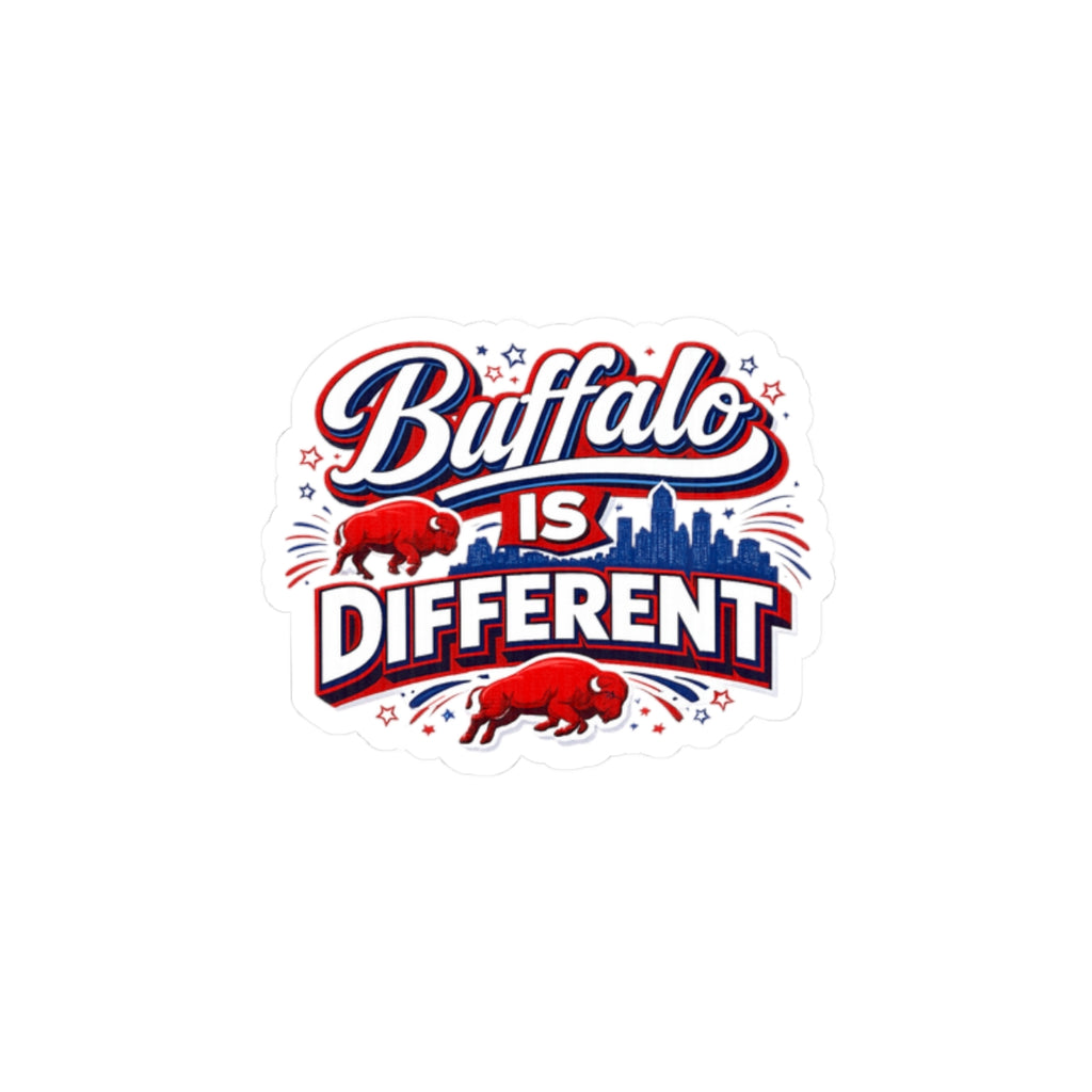 Buffalo Is Different Kiss-Cut Stickers