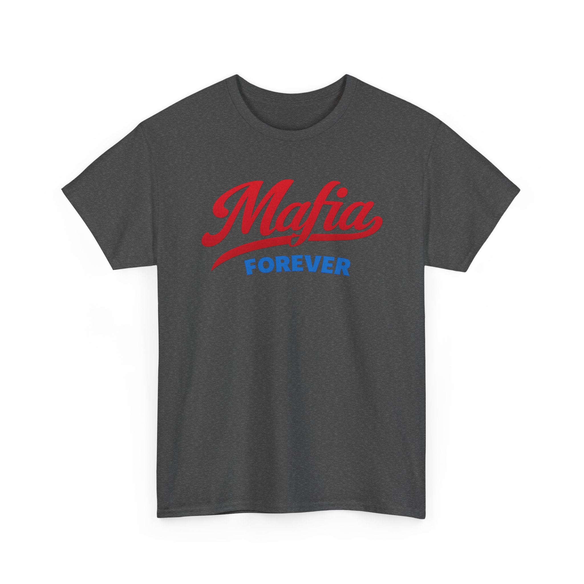 Mafia Forever tee | Retro script logo, typography back print