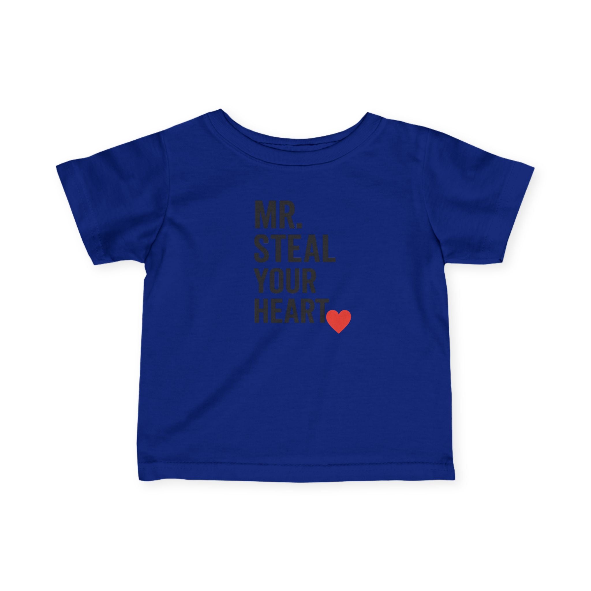 Mr. Steal Your Heart Infant Tee | Baby Valentine Shirt