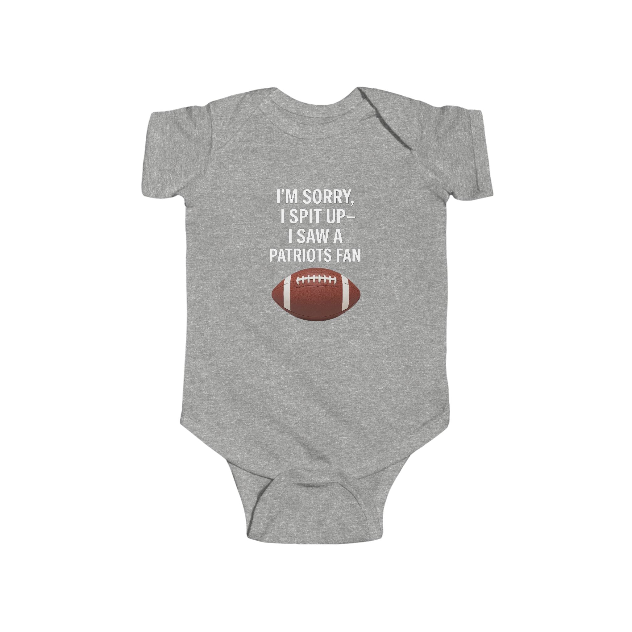 Little Football Humor Bodysuit | Baby Onesie with Football Graphic