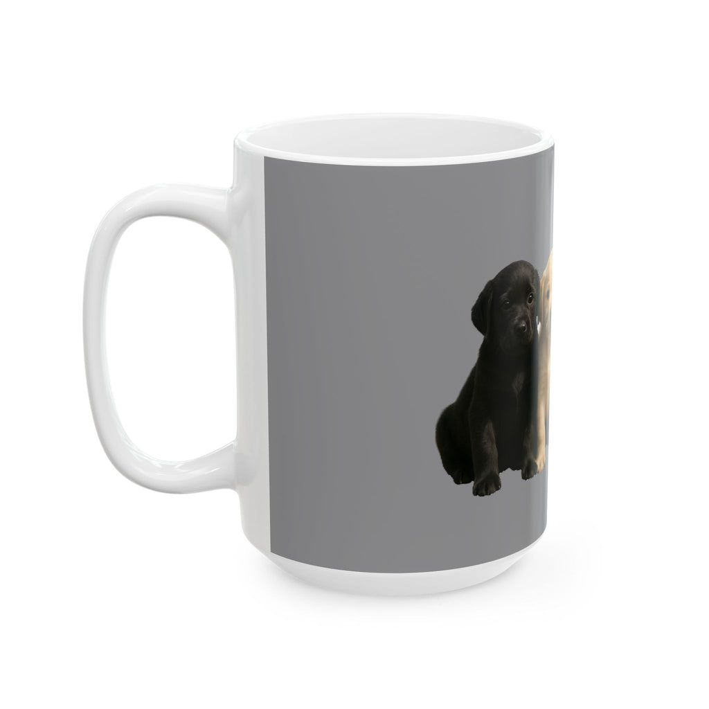 Labrador Retriever Puppies Mug | Ceramic Coffee Cup