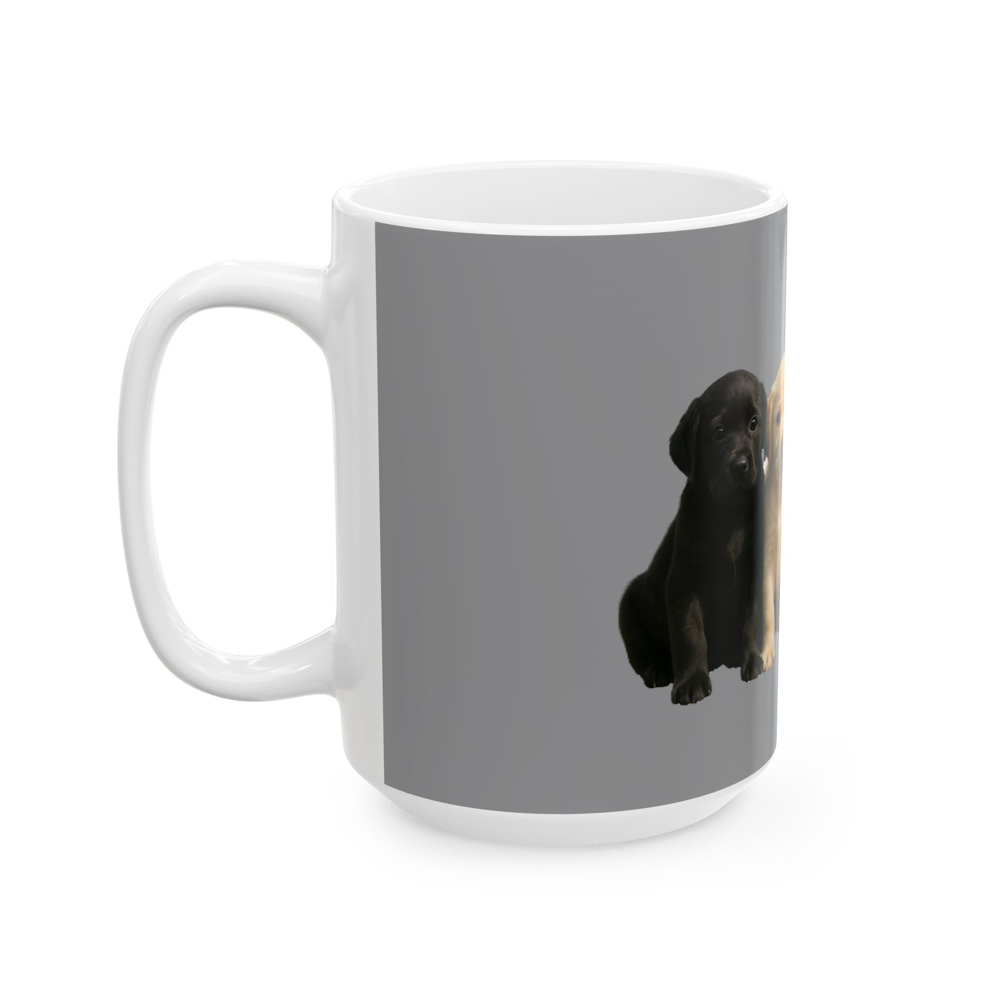 Labrador Retriever Puppies Mug | Ceramic Coffee Cup