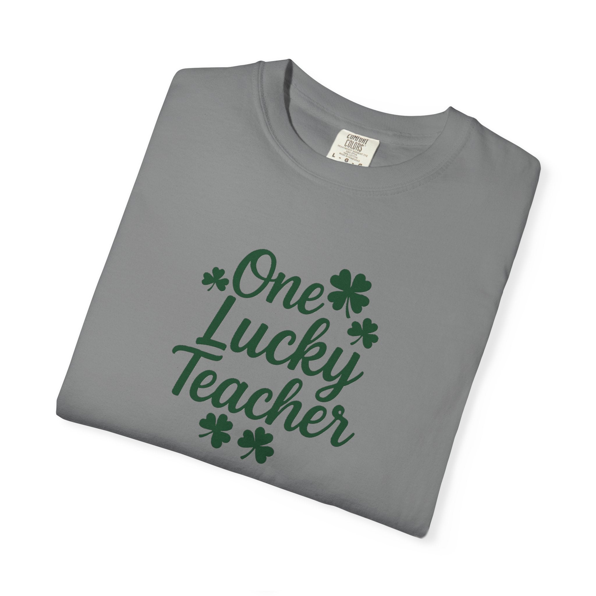 One Lucky Teacher T-shirt | St. Patrick's Day Shamrock Teacher Tee