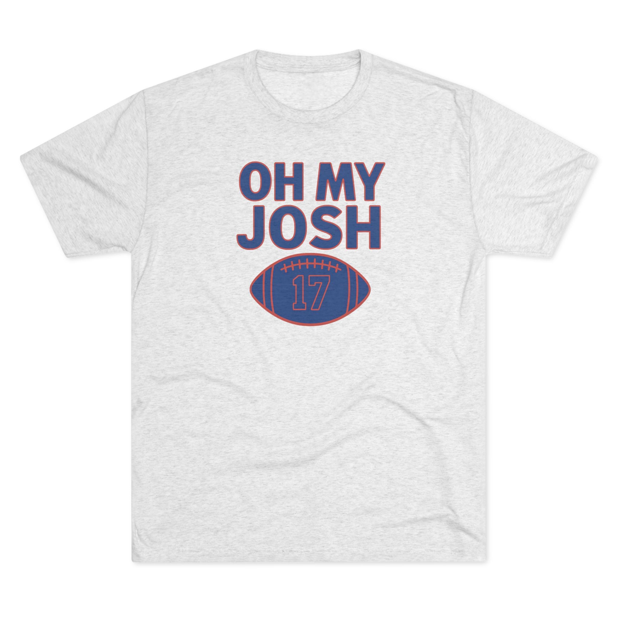 Oh My Josh football tee