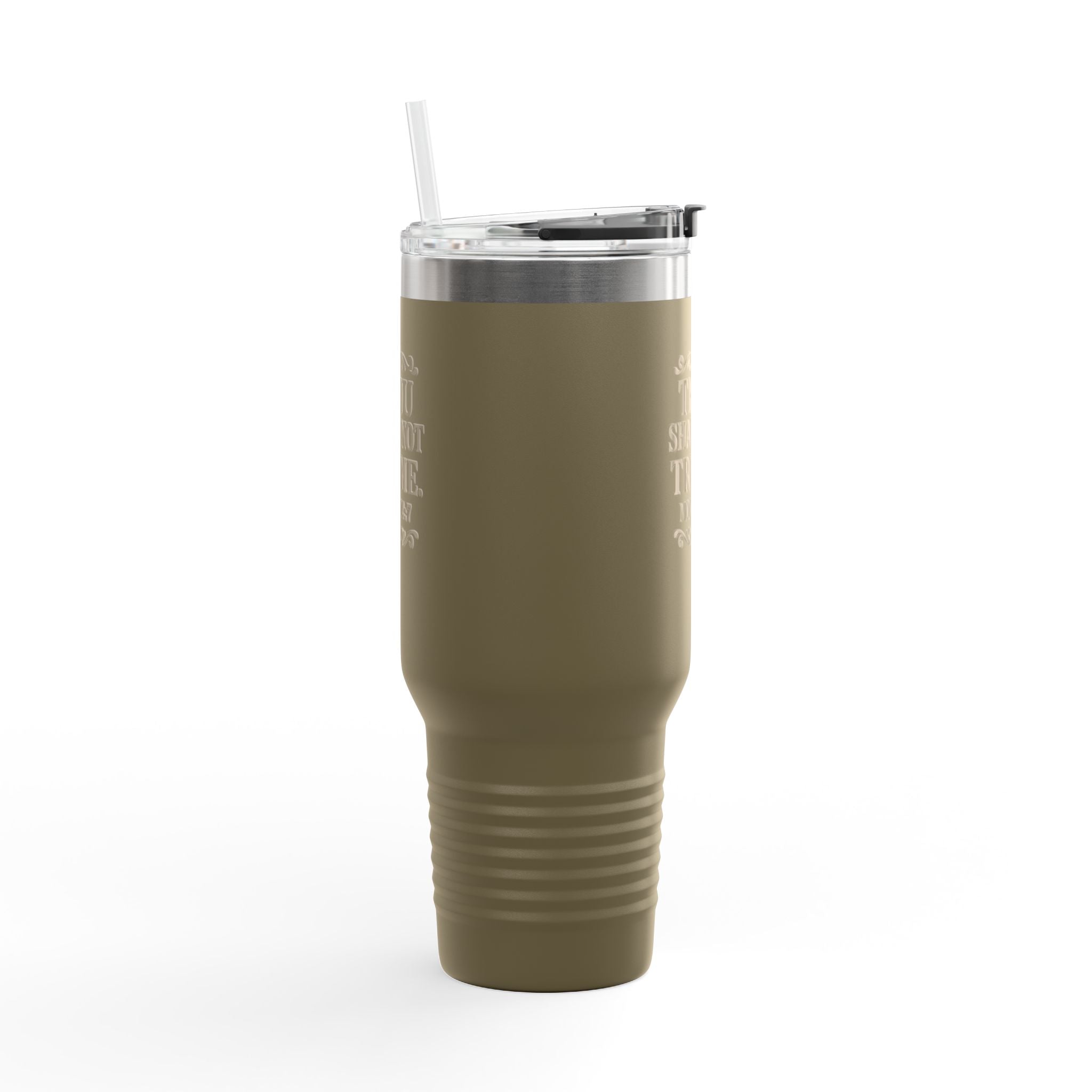 Thou Shall Not Try Me 40oz Insulated Travel Mug