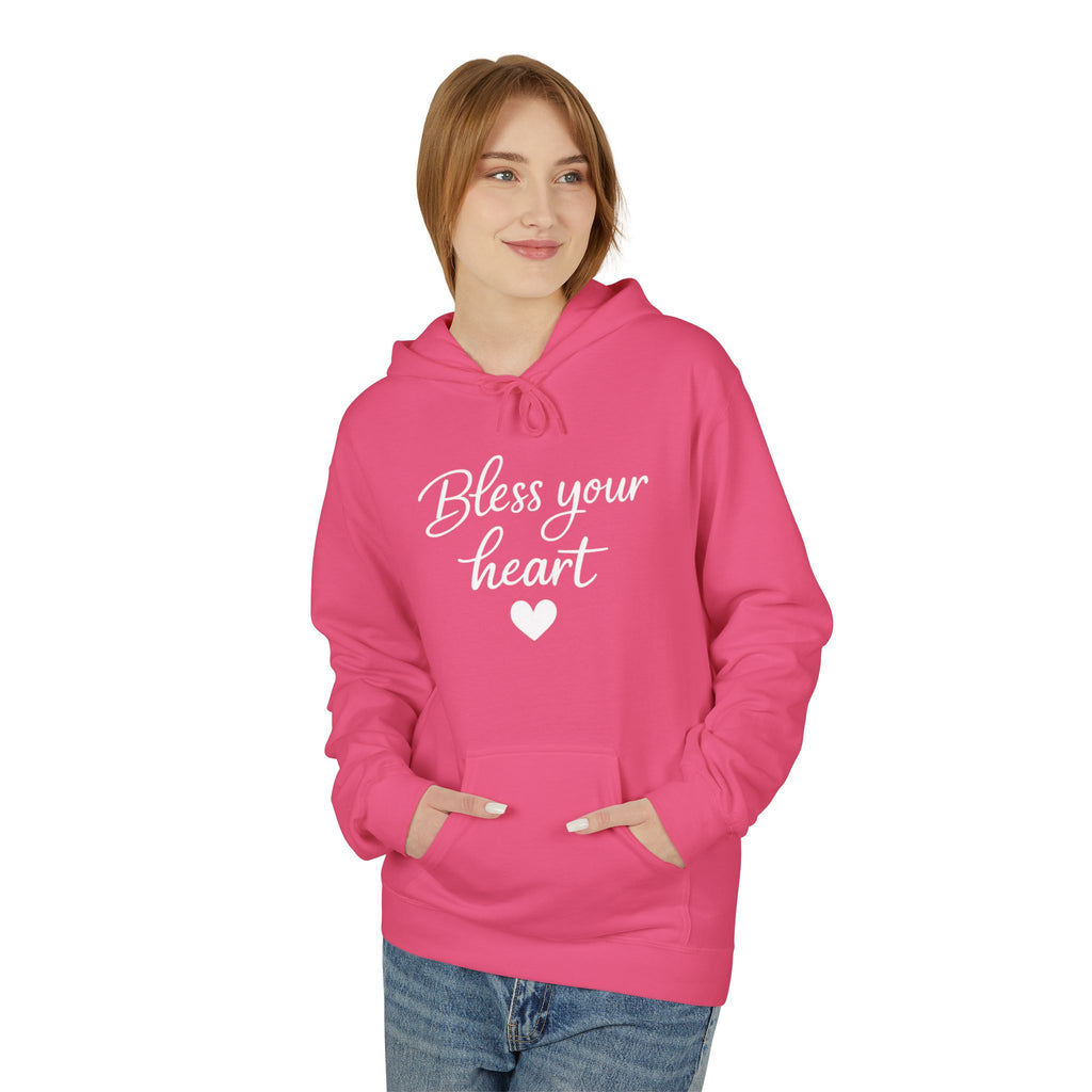 Bless Your Heart Hoodie | Script Heart Design