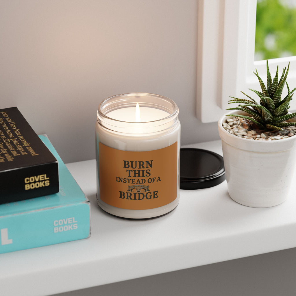 Burn This Instead of a Bridge Candle | Scented Soy Candle, 9oz