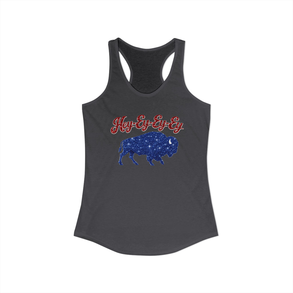 Women's Buffalo Hey-Ey-Ey-Ey Racerback Tank
