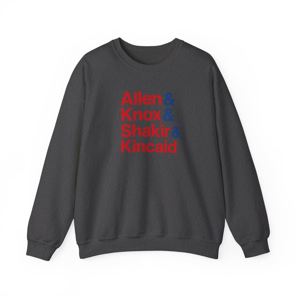 Allen Knox Shakir Kincaid Buffalo Crewneck Sweatshirt